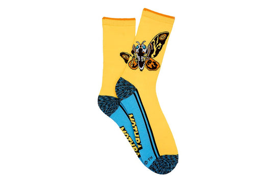 Godzilla Mothra Spacedye Crew Sock