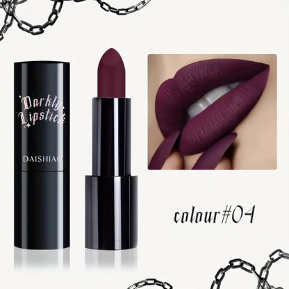 Darkly Lipstick Matte Finish, Waterproof, Long-Lasting