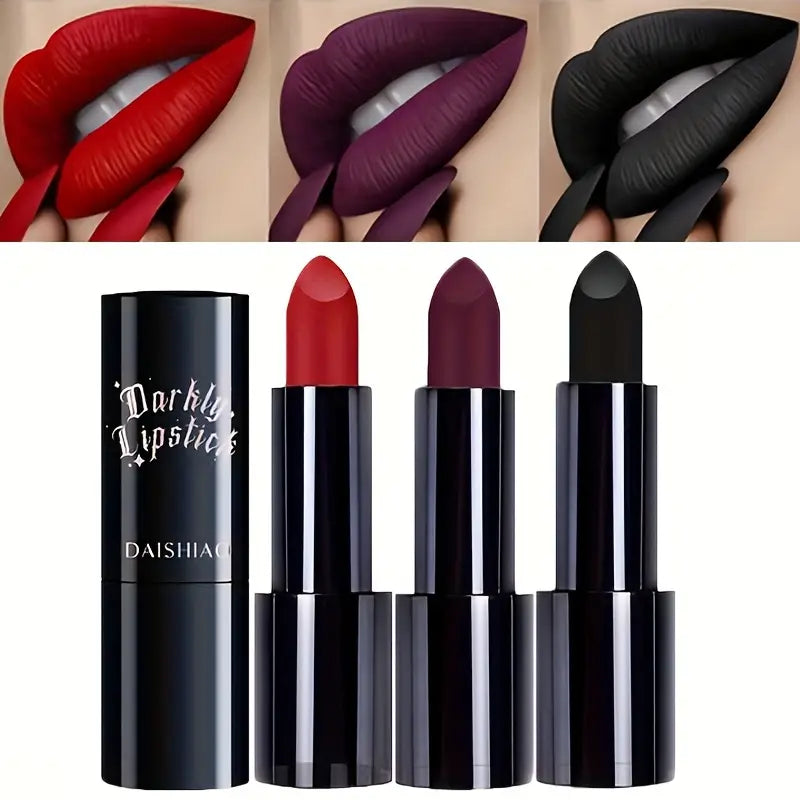 Darkly Lipstick Matte Finish, Waterproof, Long-Lasting