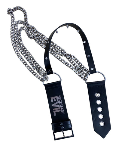 Necessary Evil Nyx Asymmetric Gothic Chain Belt