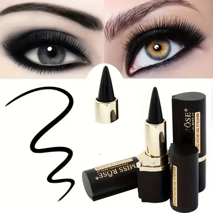 Ultra Black Matte Waterproof Eyeliner Cream